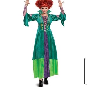 HOCUS POCUS Wini NEW Deluxe Costume Woman 8-10 M